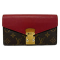 Louis Vuitton Wallet Monogram Portefeuille Pallas Cerise Leather