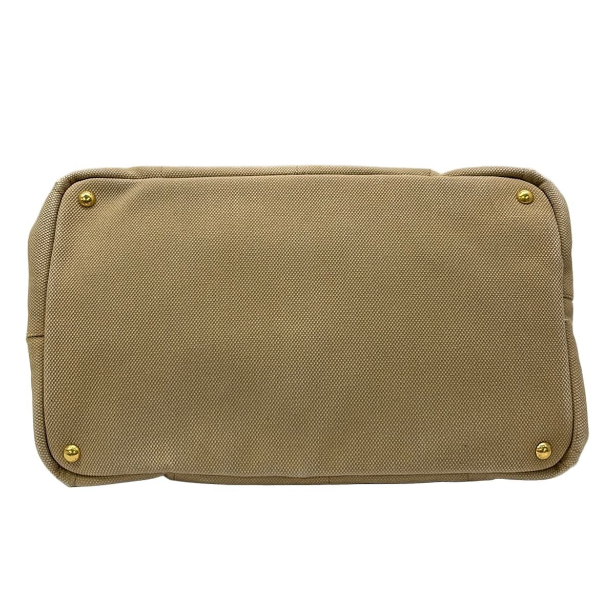 Prada Tote Bag Canapa Beige — view 5