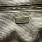 Prada Tote Bag Canapa Beige — view 8