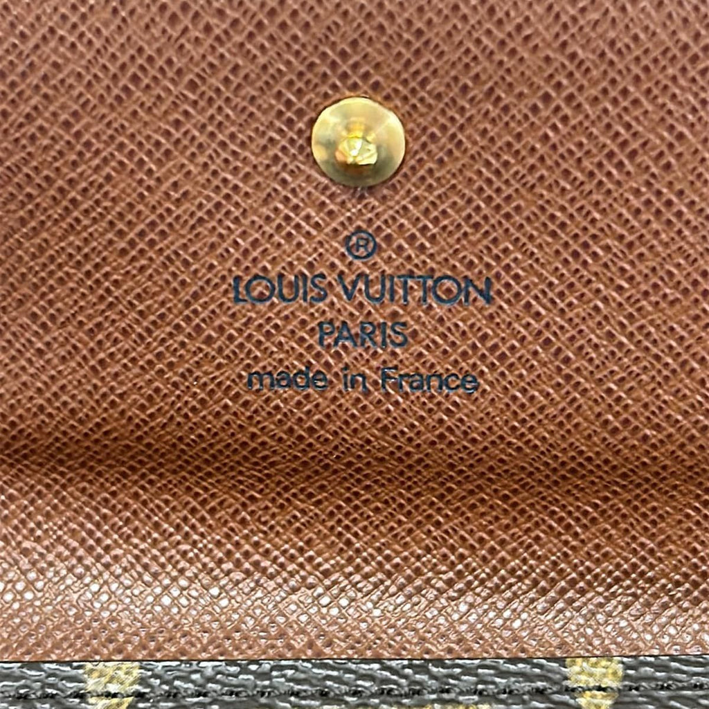 Louis Vuitton Snap Wallet Monogram Porte Monnaie Billets Cartes Credit Leather — view 5