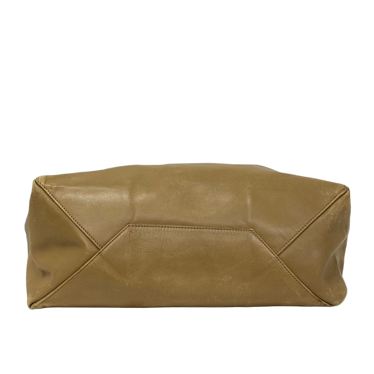 Celine Tote Bag Horizontal Cabas Light Brown Leather — view 5