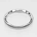 Chanel Camellia Marriage Platinum Ring — view 7