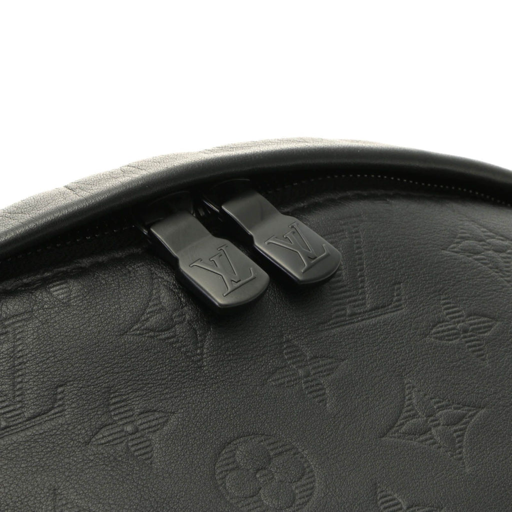 Louis Vuitton Discovery Bum Bag Monogram Shadow Noir Waist Canvas — view 6