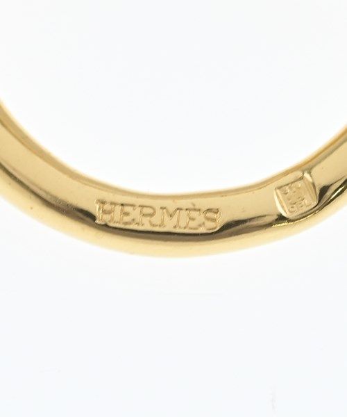 Hermes Scarf Rings Gold — view 4