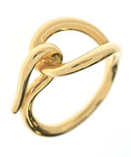 Hermes Scarf Rings Gold — view 3