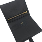 Hermes Bifold Wallet Bearn Compact Veau Epsom Black Gold — view 6