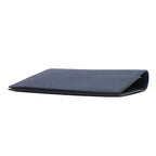 Hermes Notebook Cover Agenda GM Chevre Mysore Navy Silver — view 3