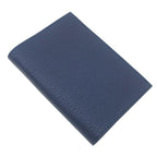 Hermes Notebook Cover Agenda GM Chevre Mysore Navy Silver — view 2