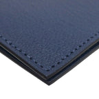Hermes Notebook Cover Agenda GM Chevre Mysore Navy Silver — view 4