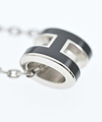 Hermes Necklace Black — view 3