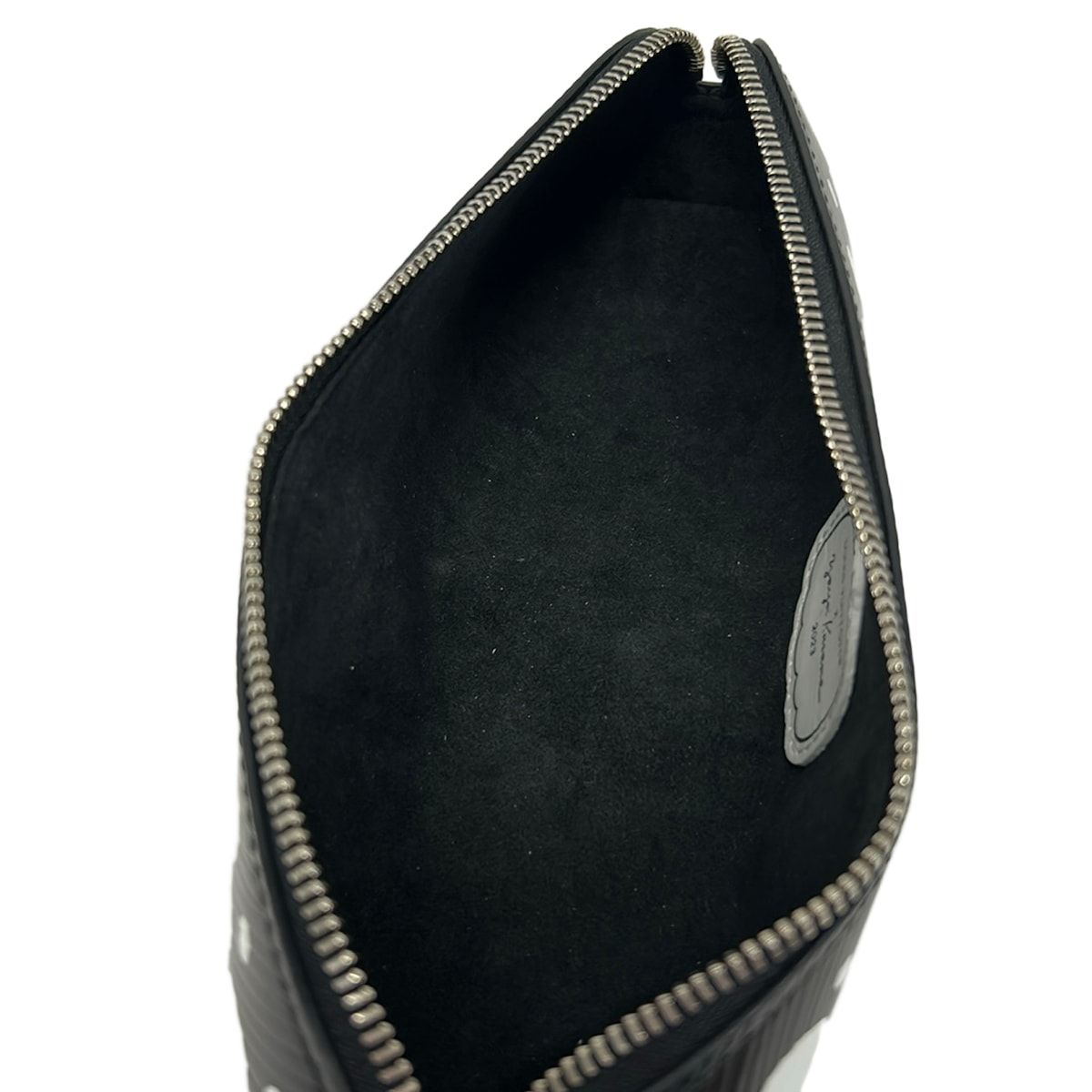 Louis Vuitton Pen Case Yayoi Kusama LV YK Trousse Elisabeth Infinity Dot Noir — view 3