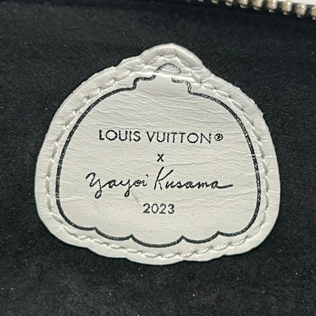 Louis Vuitton Pen Case Yayoi Kusama LV YK Trousse Elisabeth Infinity Dot Noir — view 4