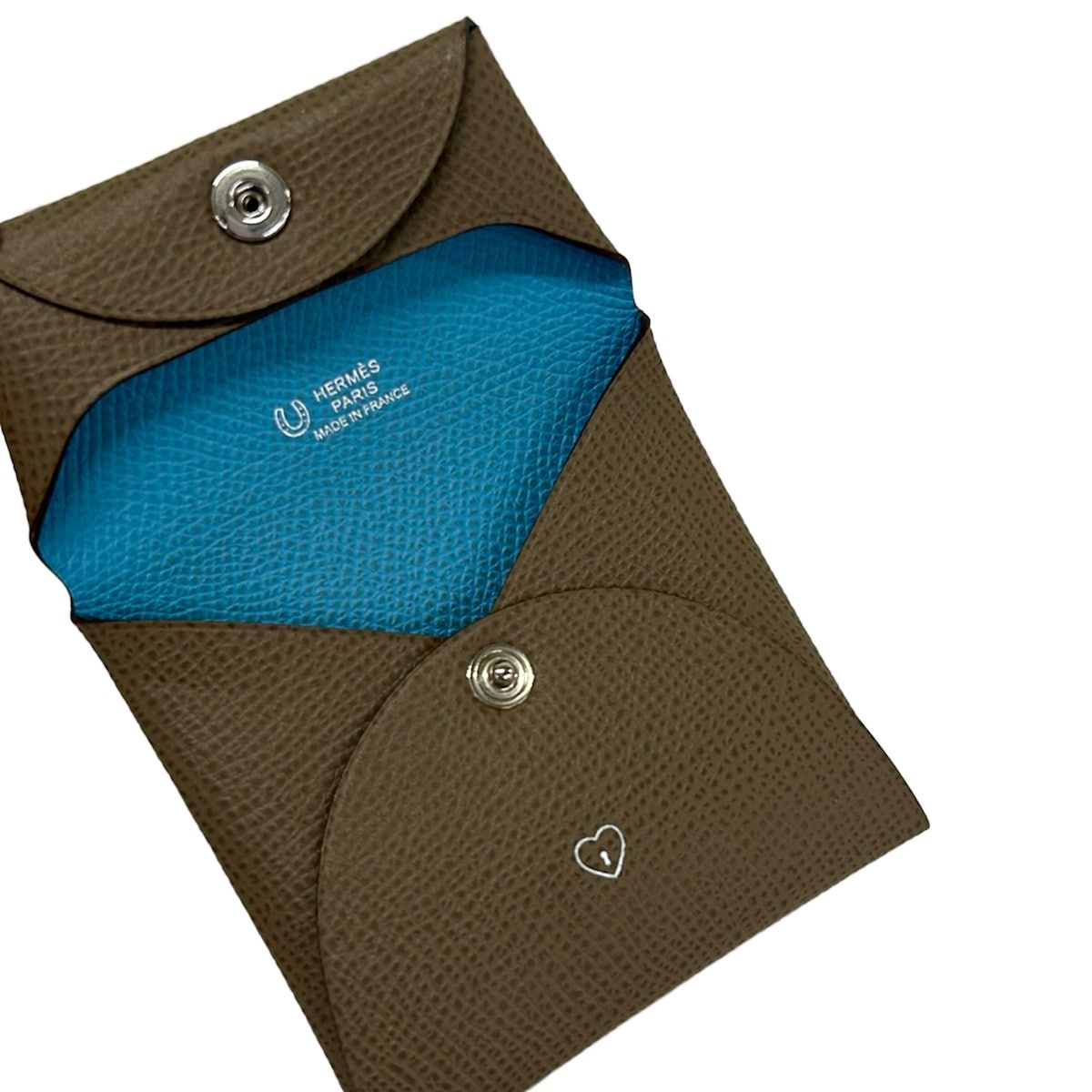 Hermes Coin Purse Bastia Etoupe — view 3
