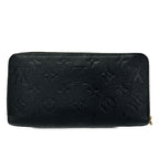 Louis Vuitton Wallet Monogram Empreinte Zippy Noir Leather — view 2