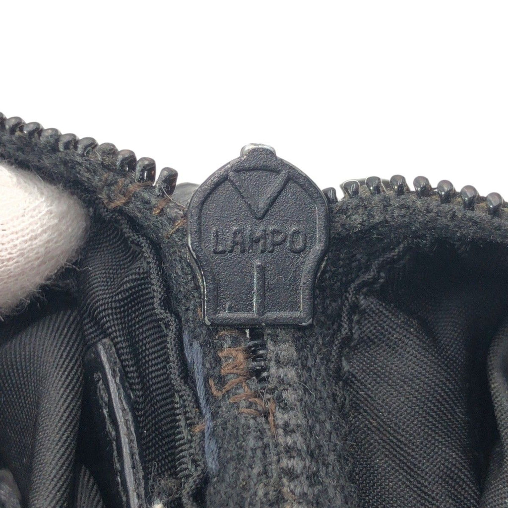 Prada Tessuto Triangle Logo Black Nylon Shoulder Bag — view 5