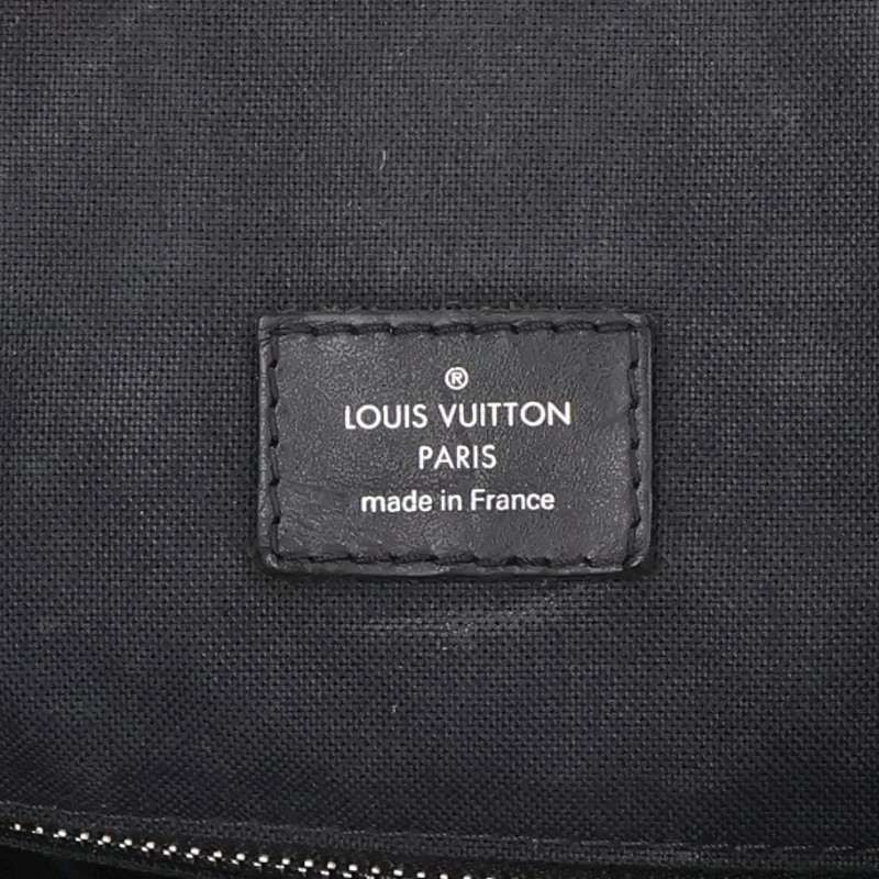 Louis Vuitton Christopher MM Monogram Macassar Leather Backpack MM — view 3