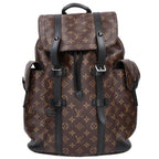 Louis Vuitton Christopher MM Monogram Macassar Leather Backpack MM