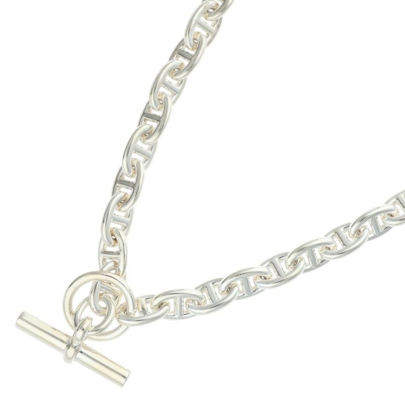 Hermes Chaine D'ancre PM Silver Choker Necklace PM