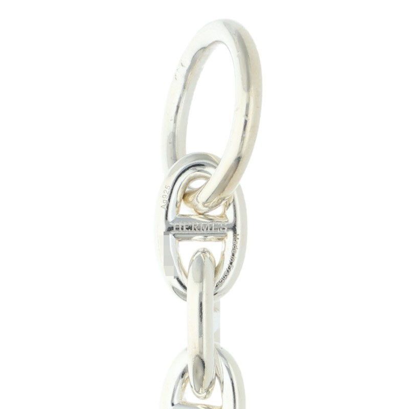 Hermes Chaine D'ancre PM Silver Choker Necklace PM — view 3