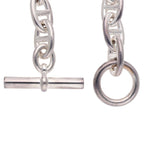 Hermes Chaine D'ancre TGM Silver Bracelet — view 4