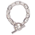 Hermes Chaine D'ancre TGM Silver Bracelet