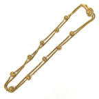 Chanel Necklace CC Logo Long Gold Plated — view 4