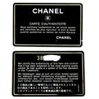Chanel Shoulder Bag Quilted CC Logo Chain Crossbody Caviar Leather Black Gold — view 8