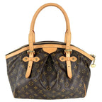 Louis Vuitton Monogram Tivoli GM Shoulder Bag Canvas Brown Gold — view 2