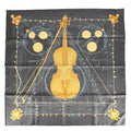 Hermes Scarf Carre 90 Music Played by Spheres Items la Musique Des Silk Dark