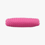 Bottega Veneta Nodini Intrecciato Rose Red Lambskin — view 3