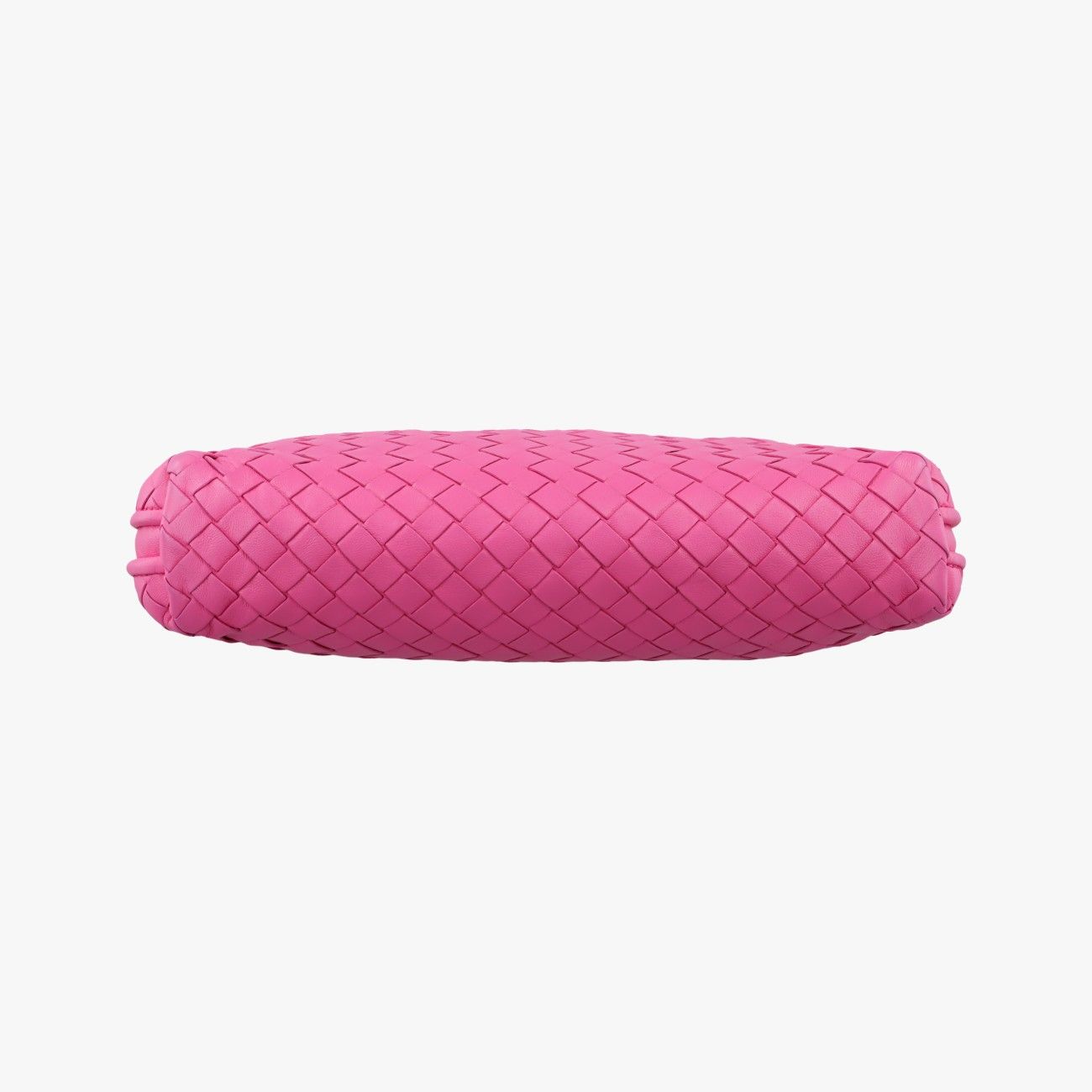 Bottega Veneta Nodini Intrecciato Rose Red Lambskin — view 3