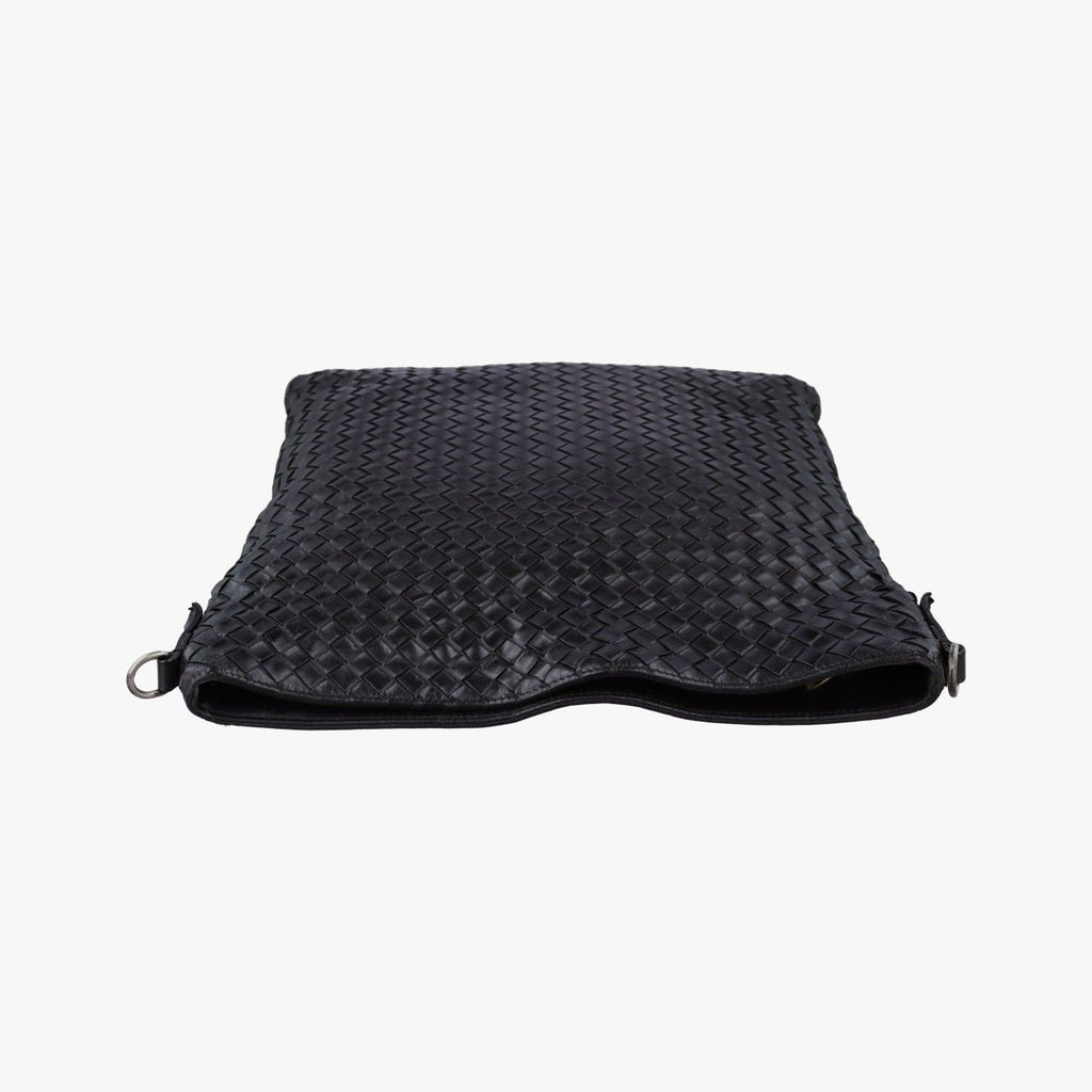 Bottega Veneta Intrecciato Black Lambskin — view 8