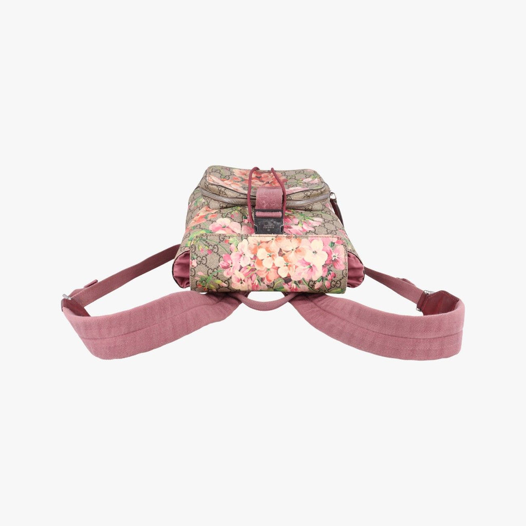 Gucci GG Blooms Beige Multicolor Backpack — view 8