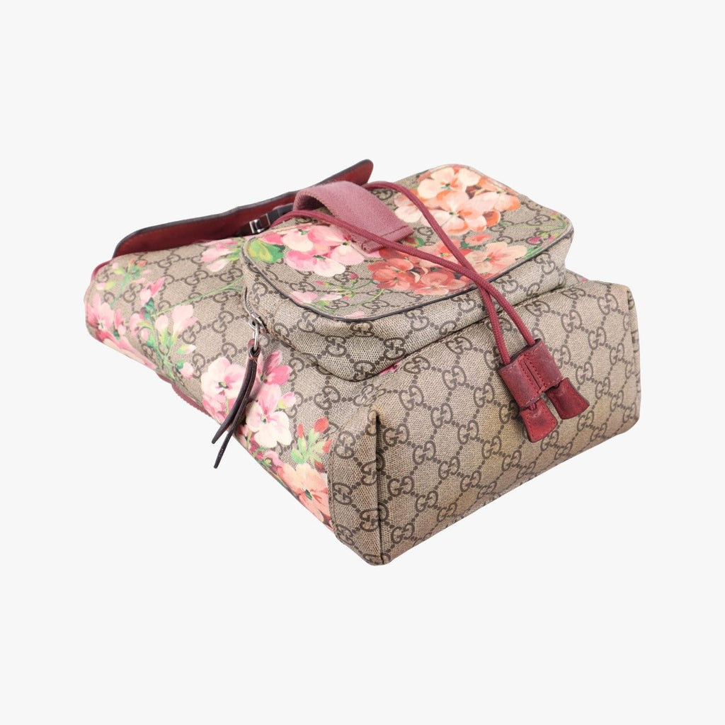 Gucci GG Blooms Beige Multicolor Backpack — view 5