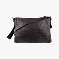 Bottega Veneta Intrecciato Brown Lambskin