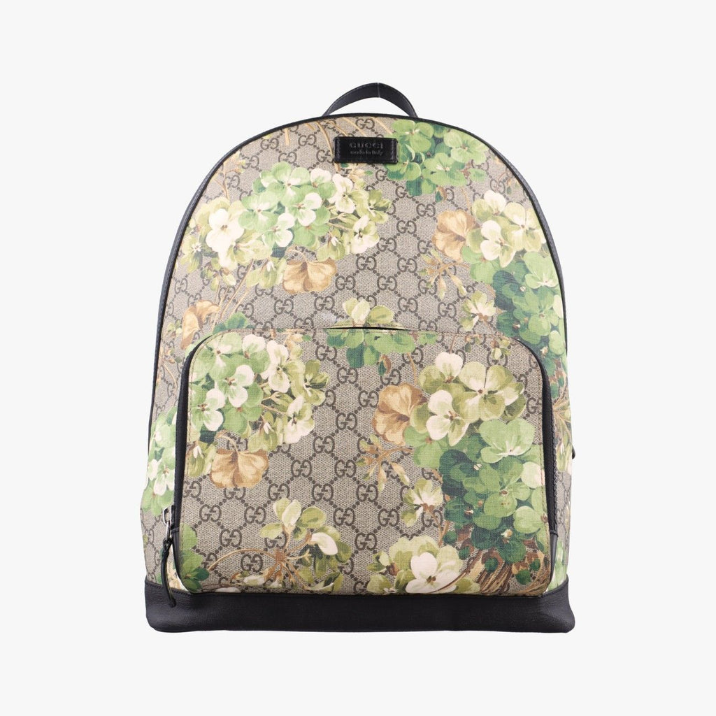 Gucci GG Blooms Beige Multi Leather Backpack