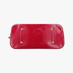 Louis Vuitton Alma GM Pomme D'amour Vernis Handbag — view 3