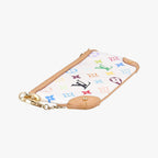 Louis Vuitton Pochette Mirror MM Blanc Monogram Multicolor — view 7