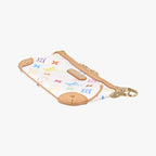 Louis Vuitton Pochette Mirror MM Blanc Monogram Multicolor — view 4