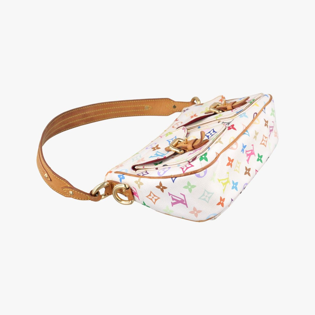 Louis Vuitton Lodge PM Blanc Monogram Multicolor — view 5