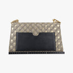 Gucci Padlock Beige Black Leather — view 2