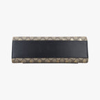 Gucci Padlock Beige Black Leather — view 3