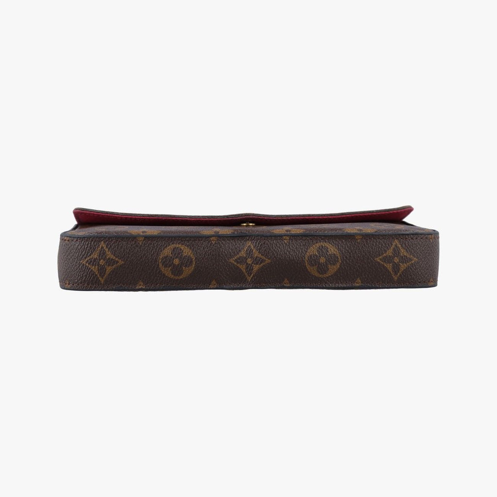 Louis Vuitton Pochette Felicie Monogram Brown Canvas — view 3