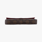 Louis Vuitton Pochette Felicie Monogram Brown Canvas — view 3
