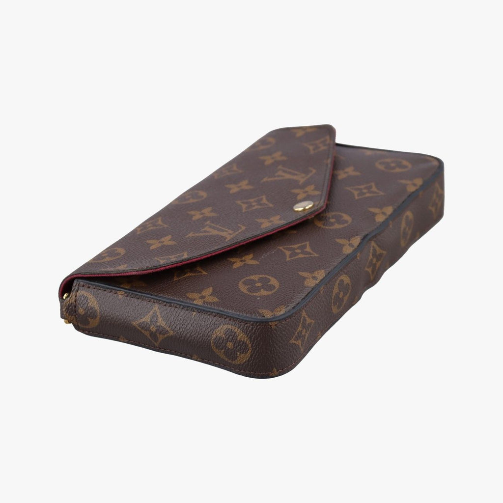 Louis Vuitton Pochette Felicie Monogram Brown Canvas — view 5