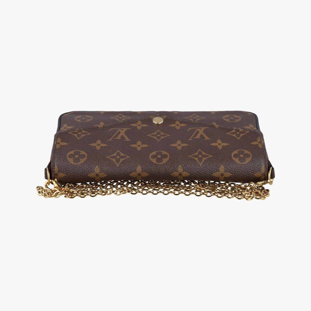 Louis Vuitton Pochette Felicie Monogram Brown Canvas — view 8