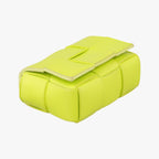 Bottega Veneta Cassette Green Lambskin Shoulder Bag — view 5