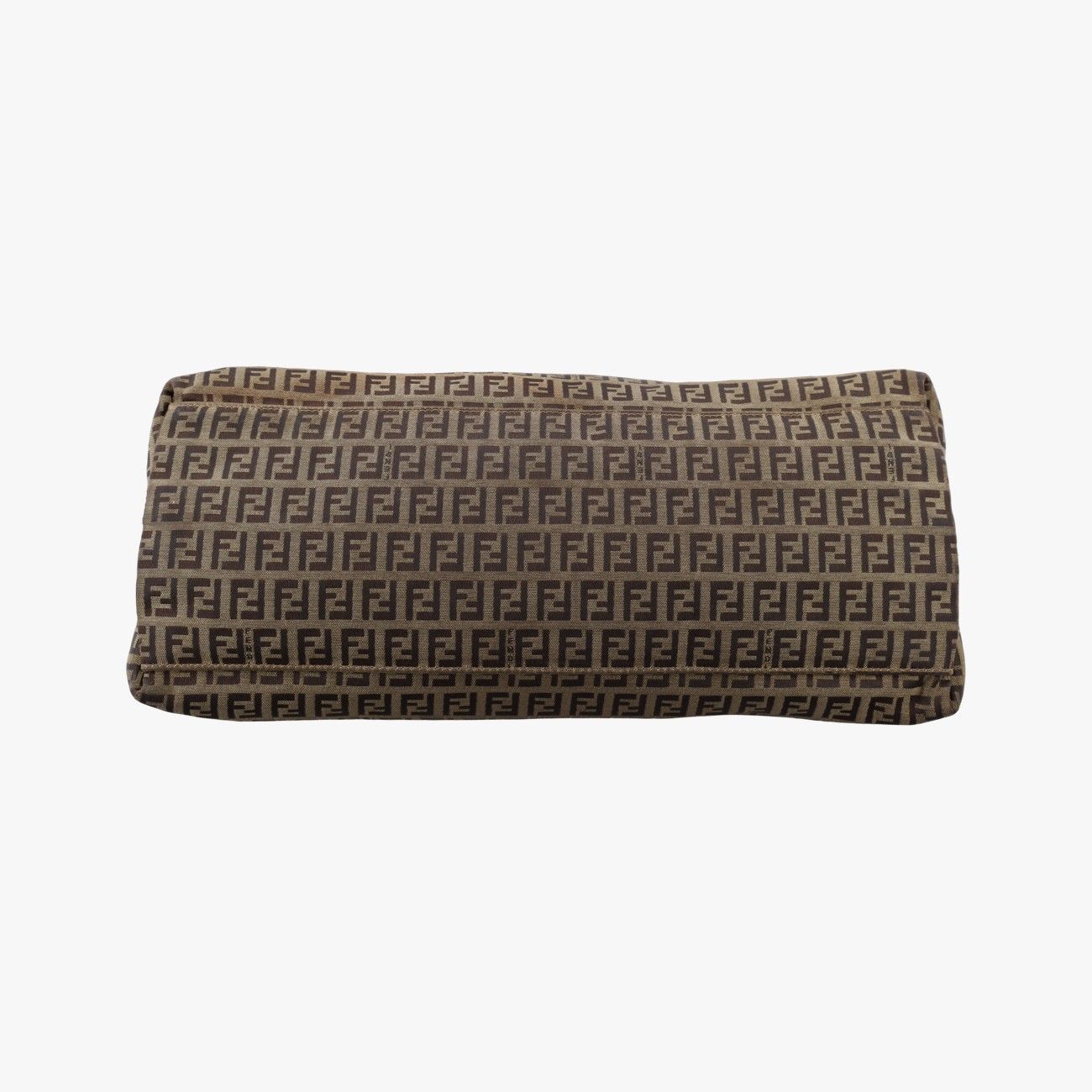 Fendi Zucchino Brown Canvas — view 3