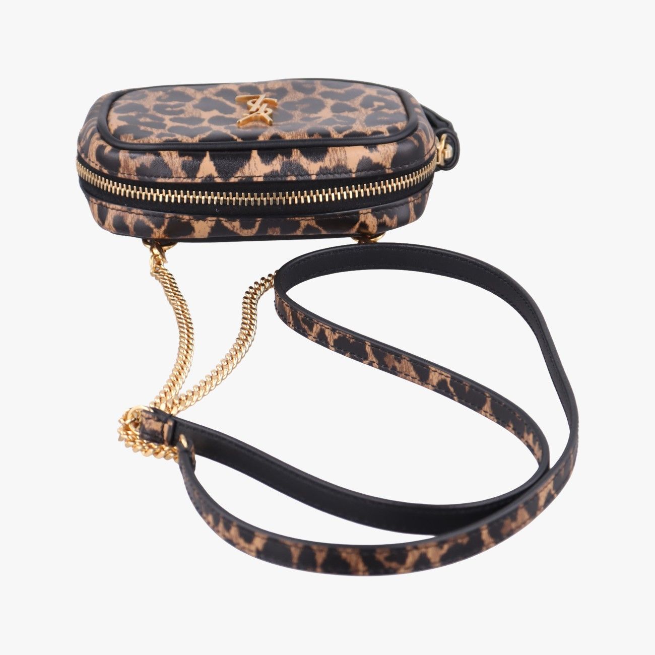Saint Laurent Baby Lou Leopard Black Brown Leather — view 8