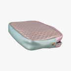 Gucci Trapuntata Camera Laminate Pink Green Multi Leather — view 6